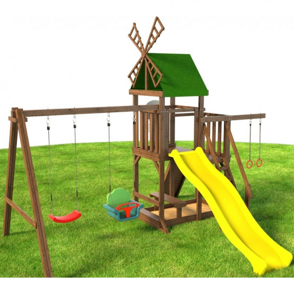 Детская игровая площадка Markvel Мельница уют (melnitsa_3) Детская игровая площадка Markvel Мельница уют (melnitsa_3)