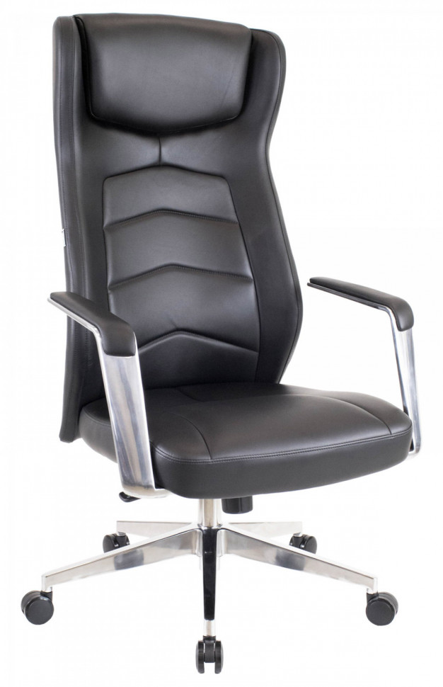 Кресло Everprof Parlament Кожа Черный  Кресло Everprof Parlament Кожа Черный