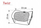 Массажная подушка эргономичная Casada Miniwell Twist Массажная подушка эргономичная Casada Miniwell Twist
